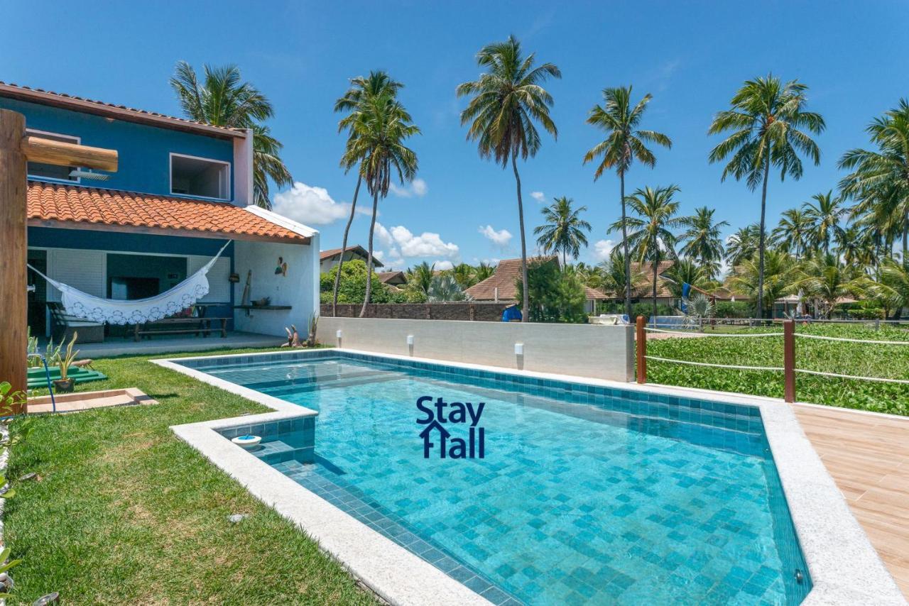 Villa Casa-4Qts-Beira Mar-Piscina E Cozinheira-Sh038 Praia dos Carneiros Exterior foto